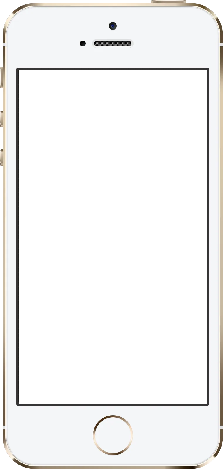 Apple iPhone 5S mockup frame
