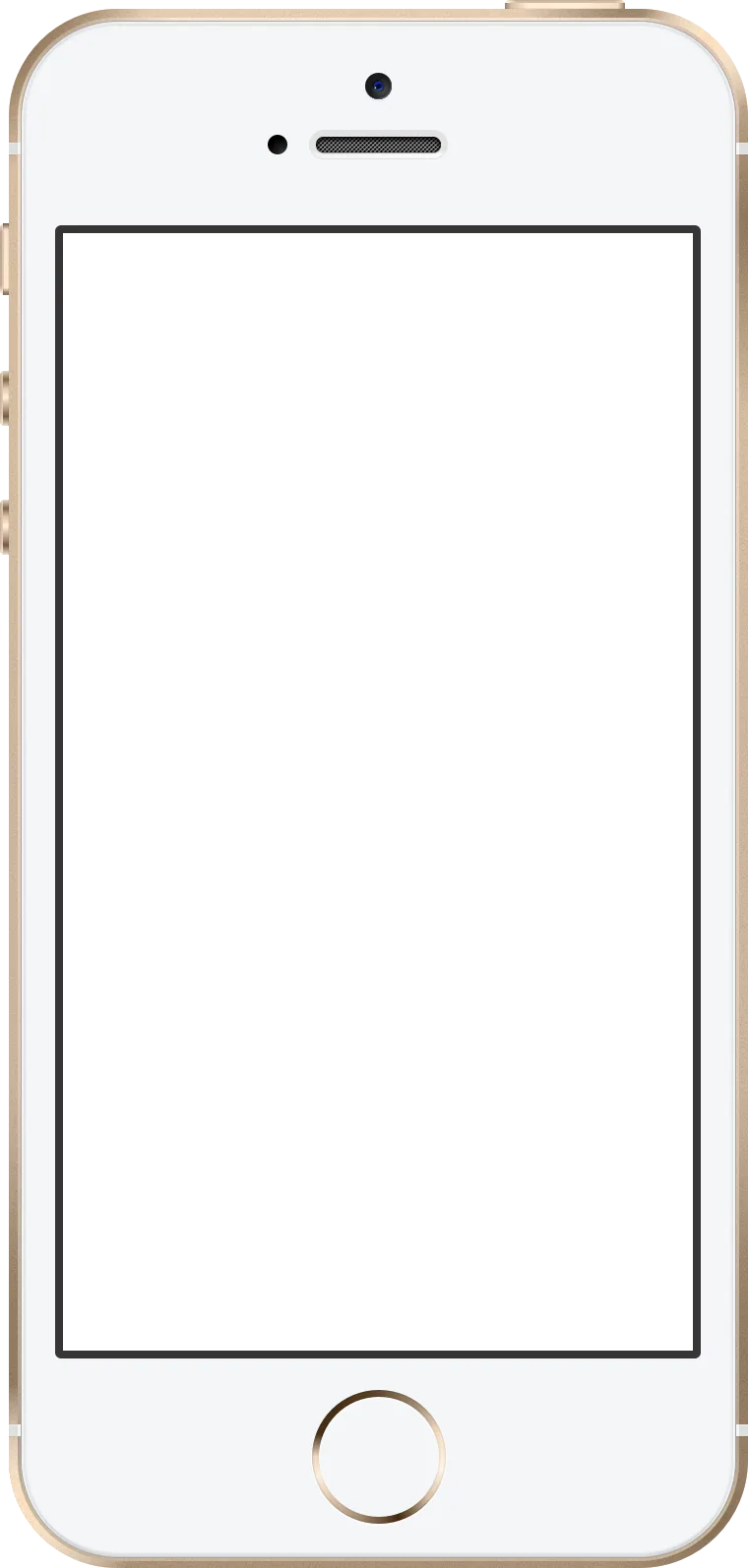 Apple iPhone SE mockup frame