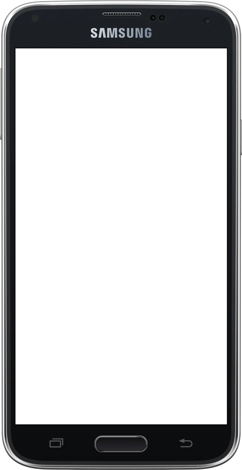 Samsung Galaxy S5 mockup frame