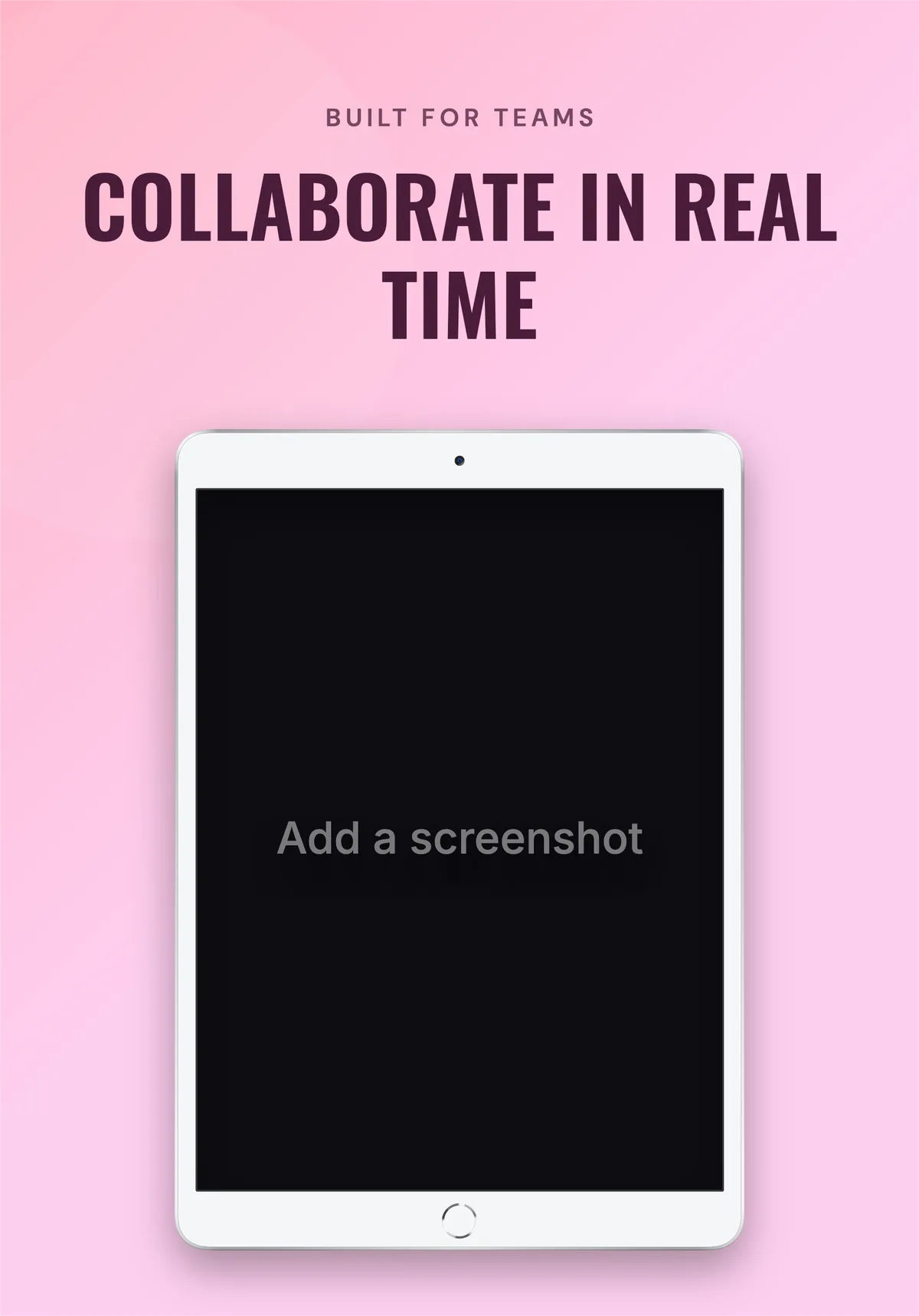App Store iPad 11" · Tablet template preview