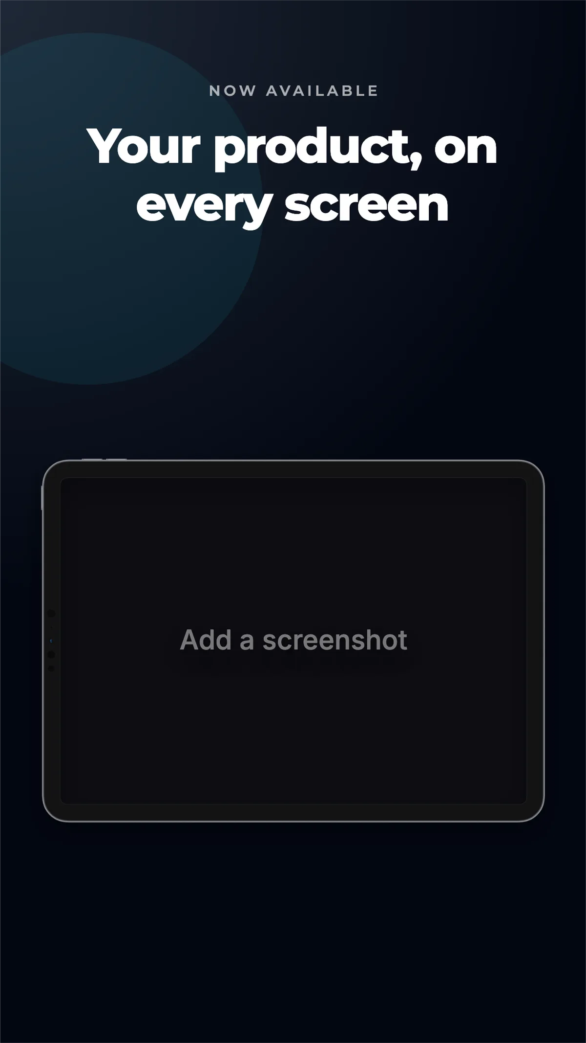 App Store iPhone 5.5" · Tablet template preview