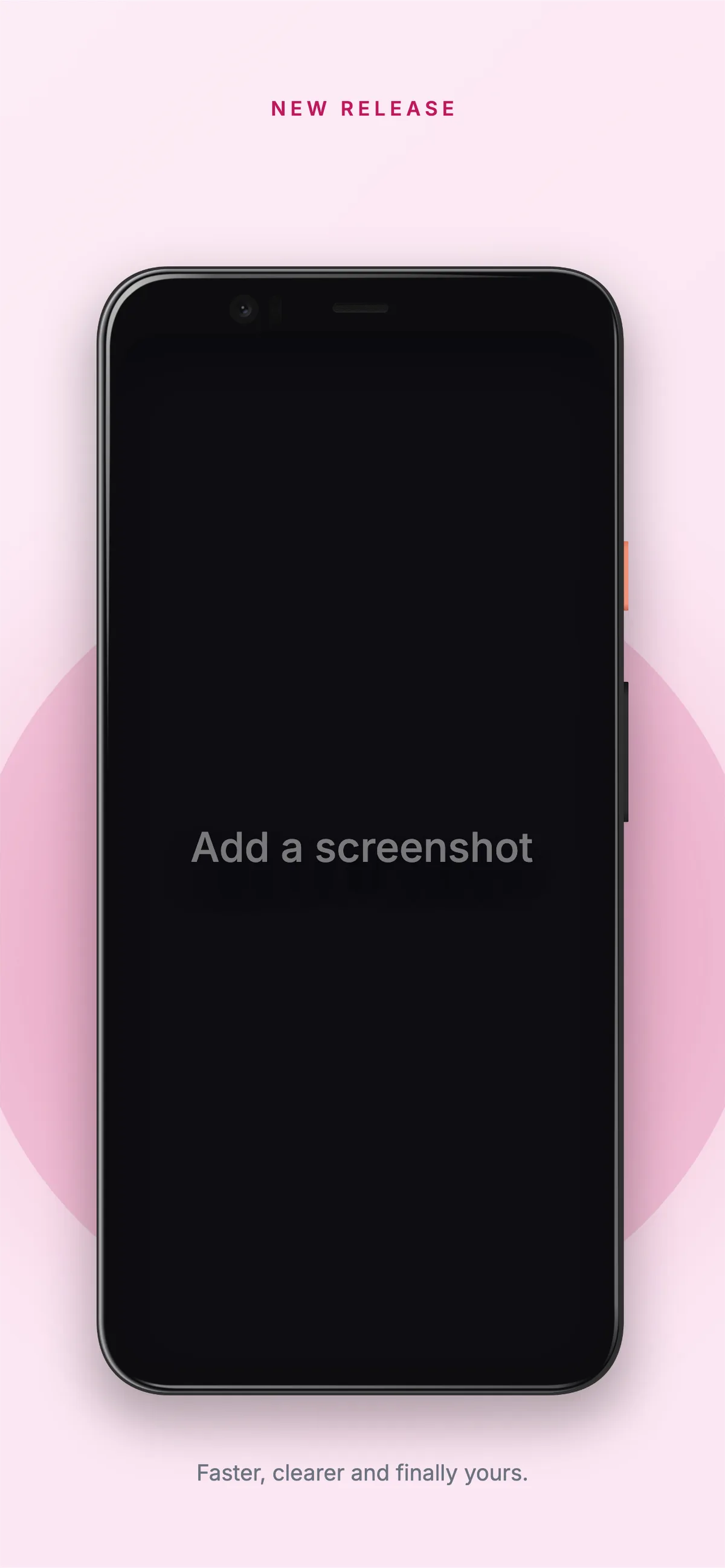App Store iPhone 6.5" · Minimal template preview