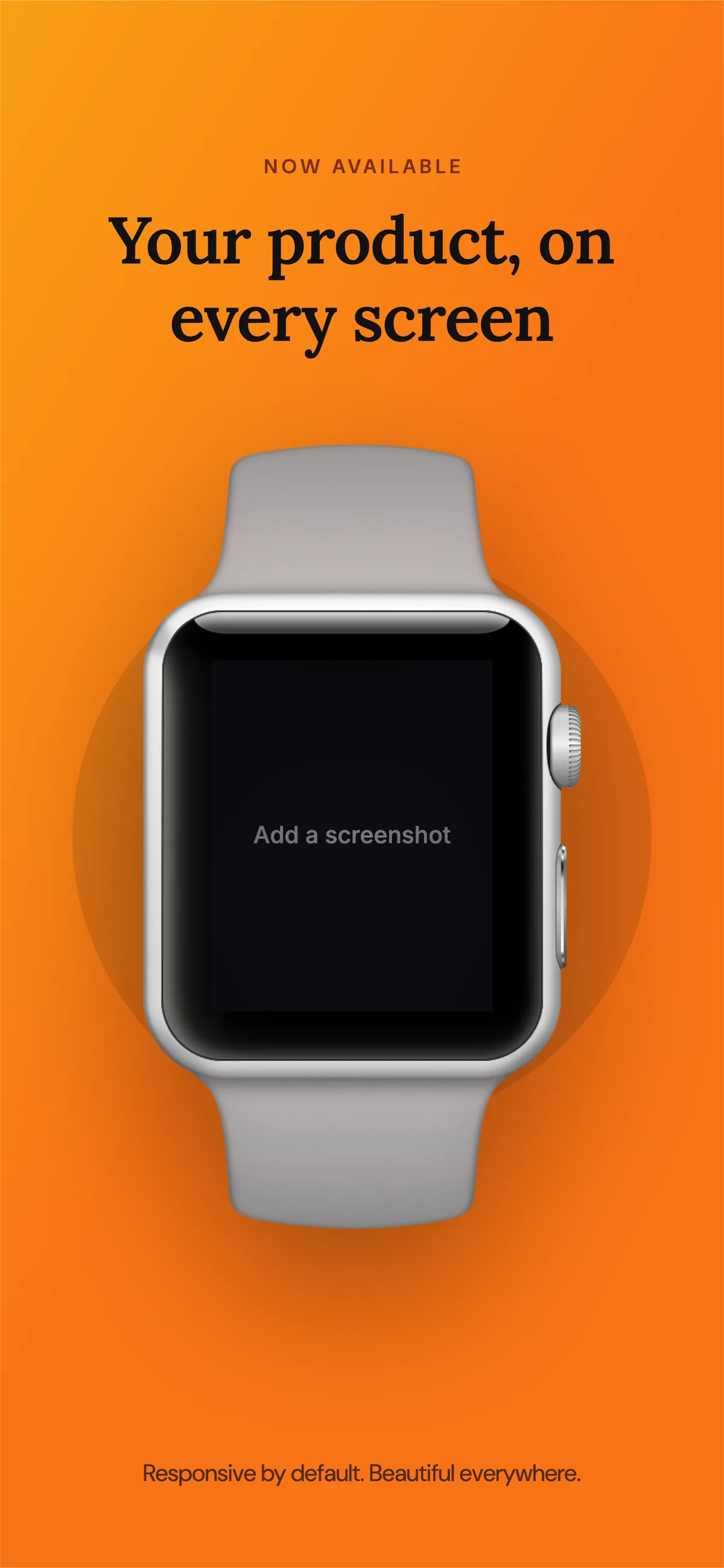 App Store iPhone 6.5" · Watch template preview