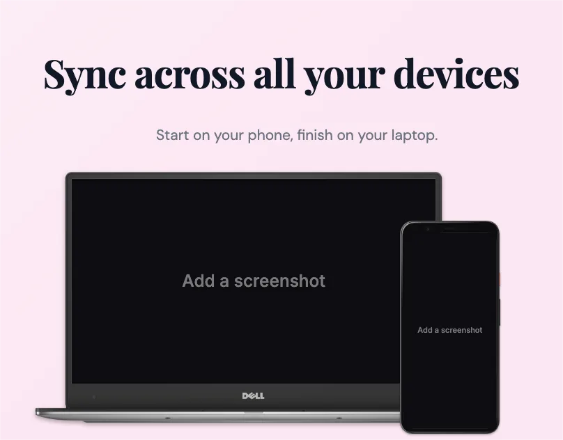 Behance Cover · Laptop + phone template preview