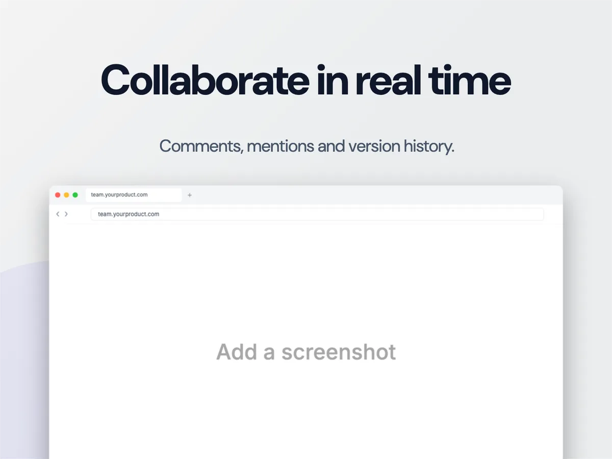 Behance Project image · Browser window template preview