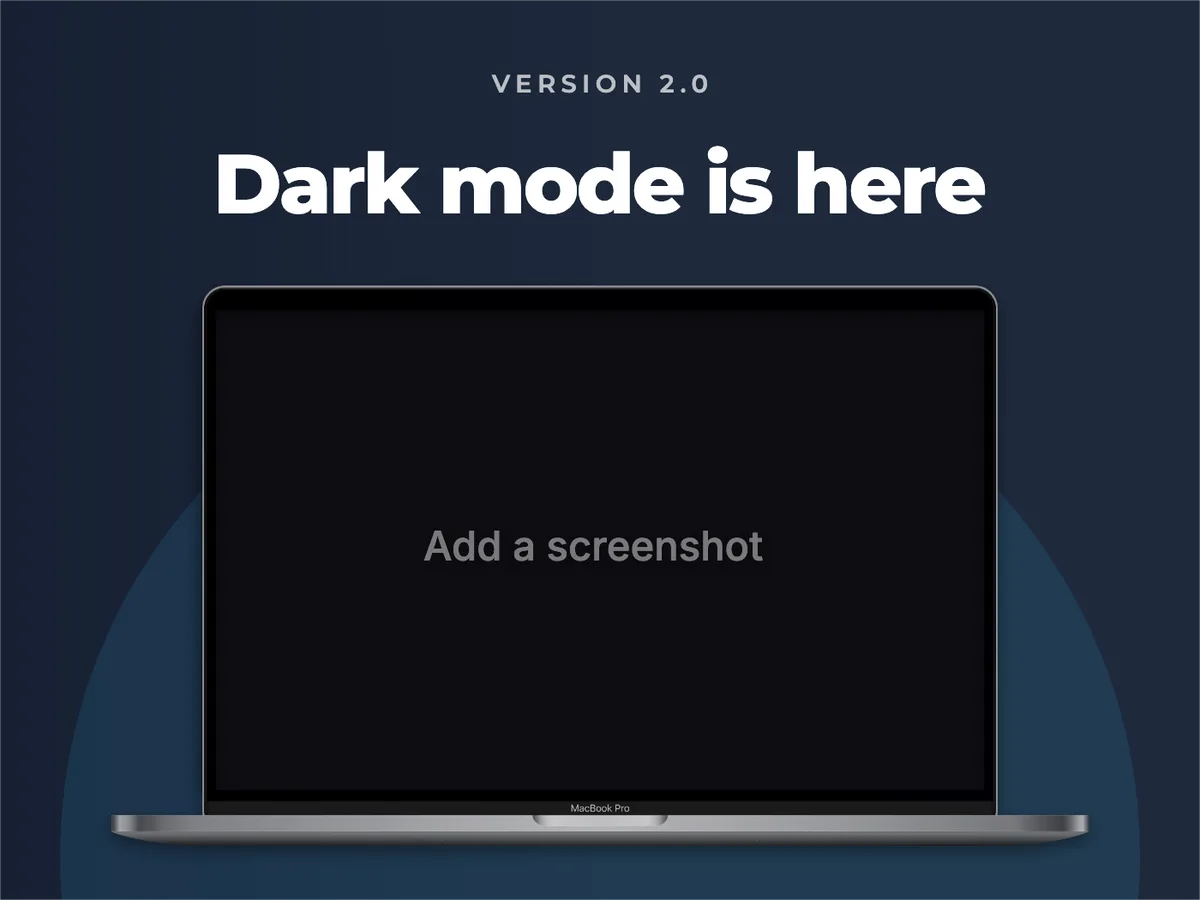 Behance Project image · Laptop template preview