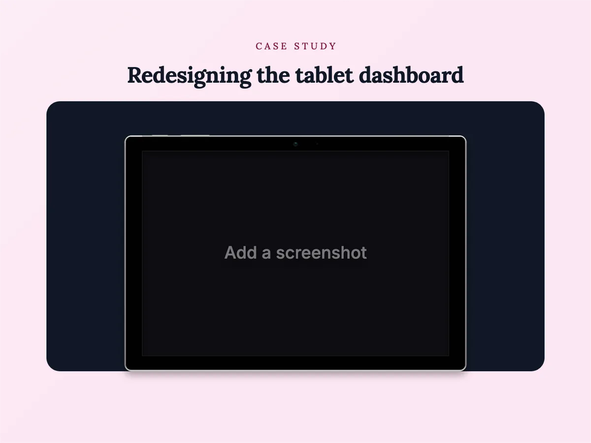 Behance · Surface template preview