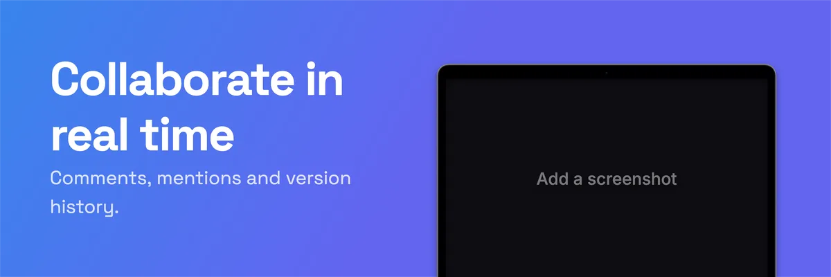 Bluesky Banner · Laptop template preview