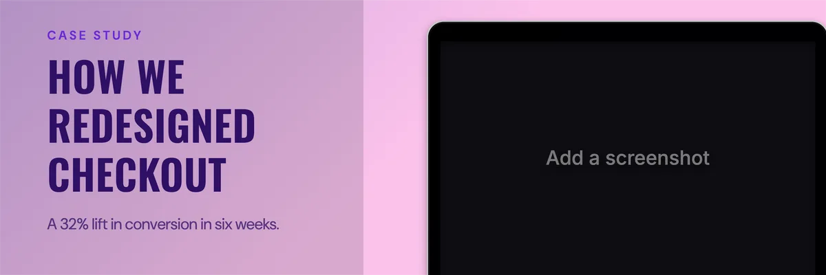 Bluesky Banner · Split panel template preview