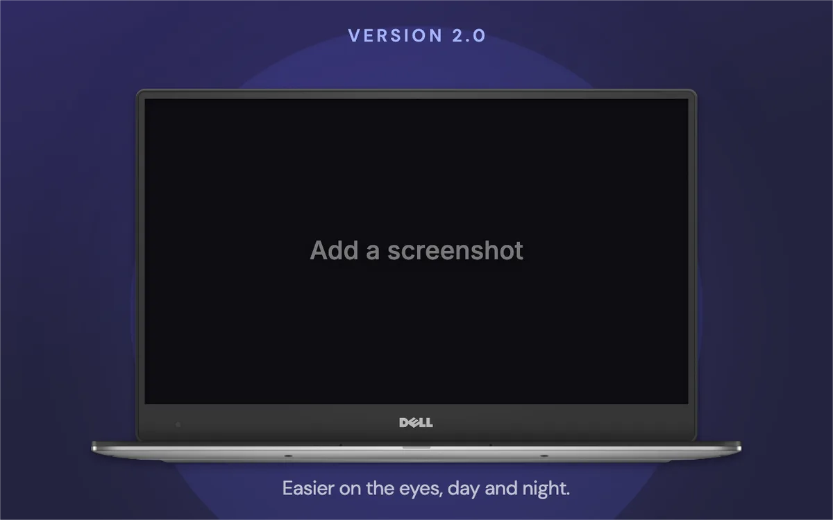 Chrome Web Store Screenshot · Minimal template preview