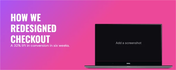 Discord Profile banner · Laptop template preview