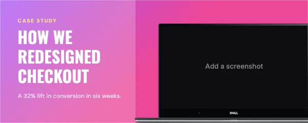 Discord Profile banner · Split panel template preview