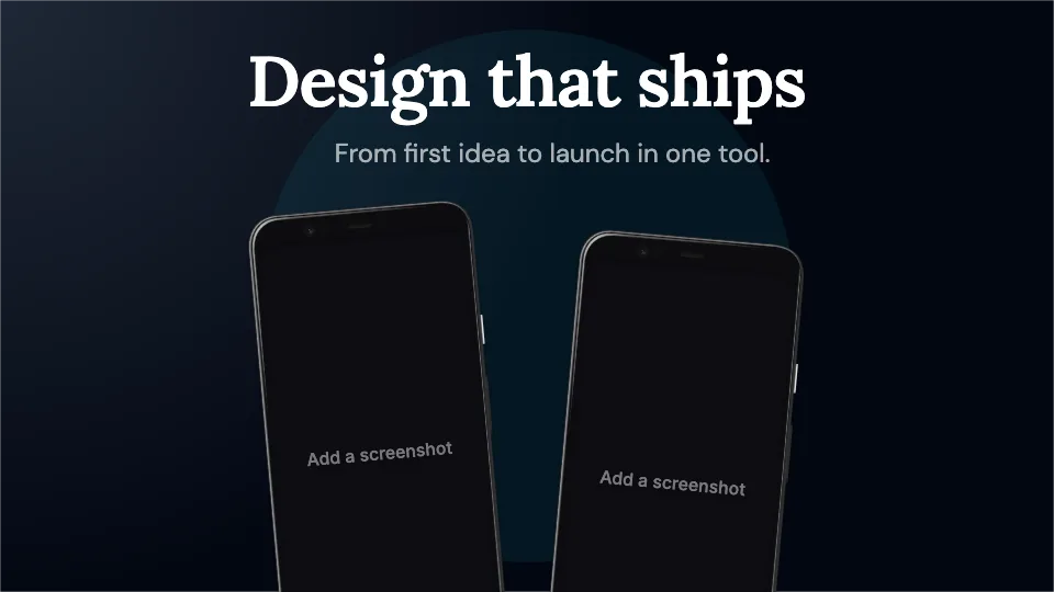 Discord Server banner · Two phones template preview