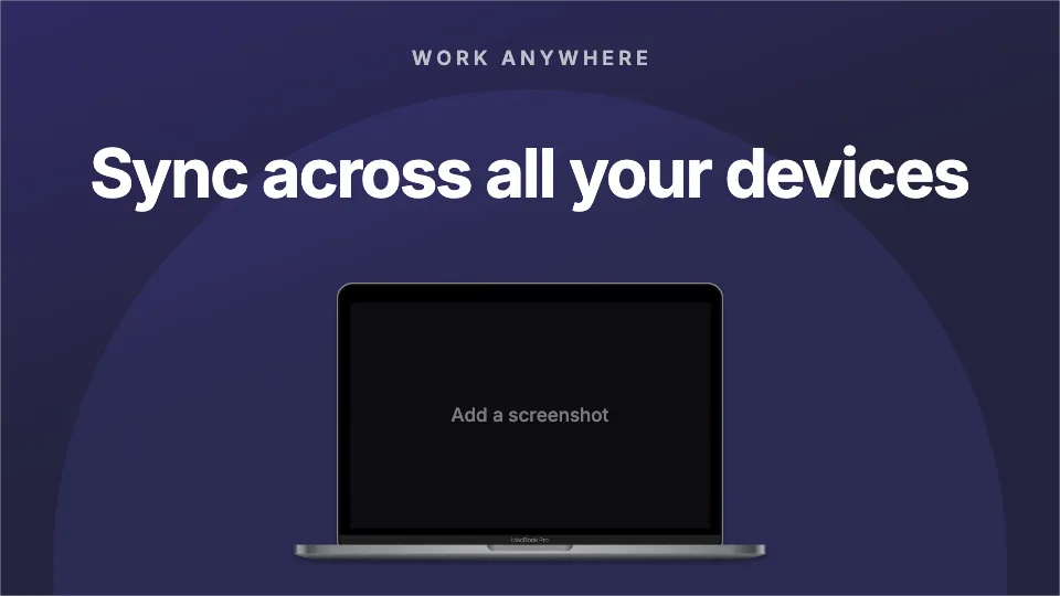 Discord Server banner · Laptop template preview