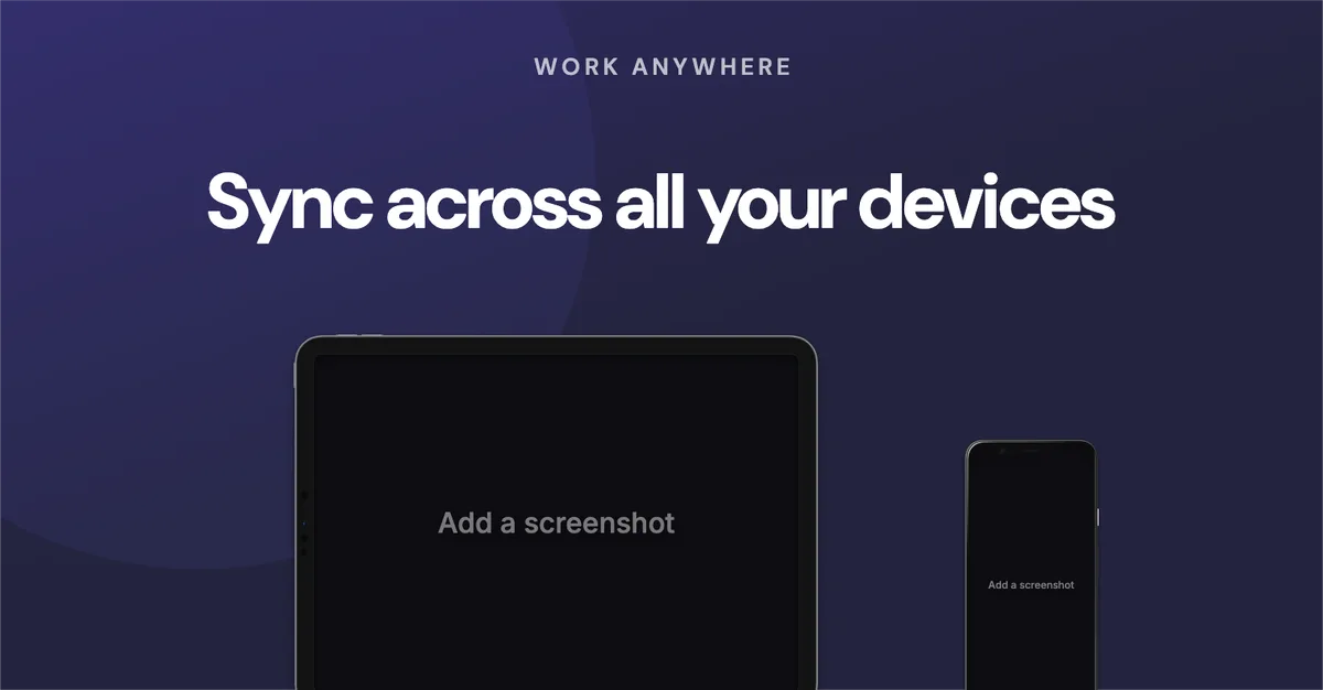 Facebook Cover · Tablet + phone template preview