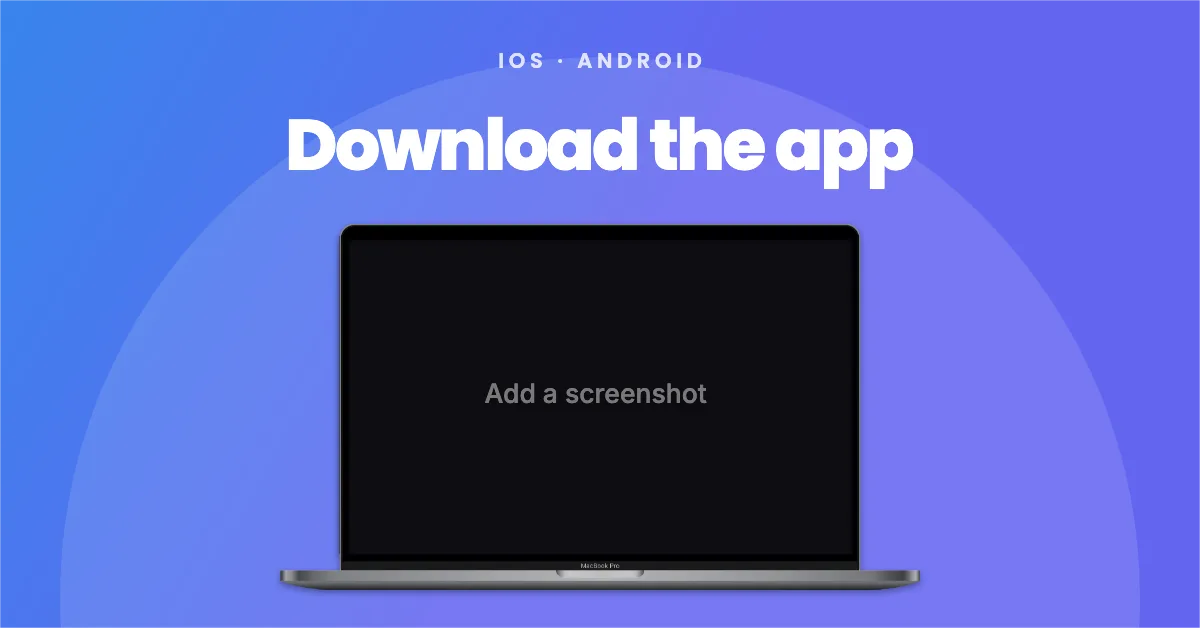 Facebook Post · Laptop template preview