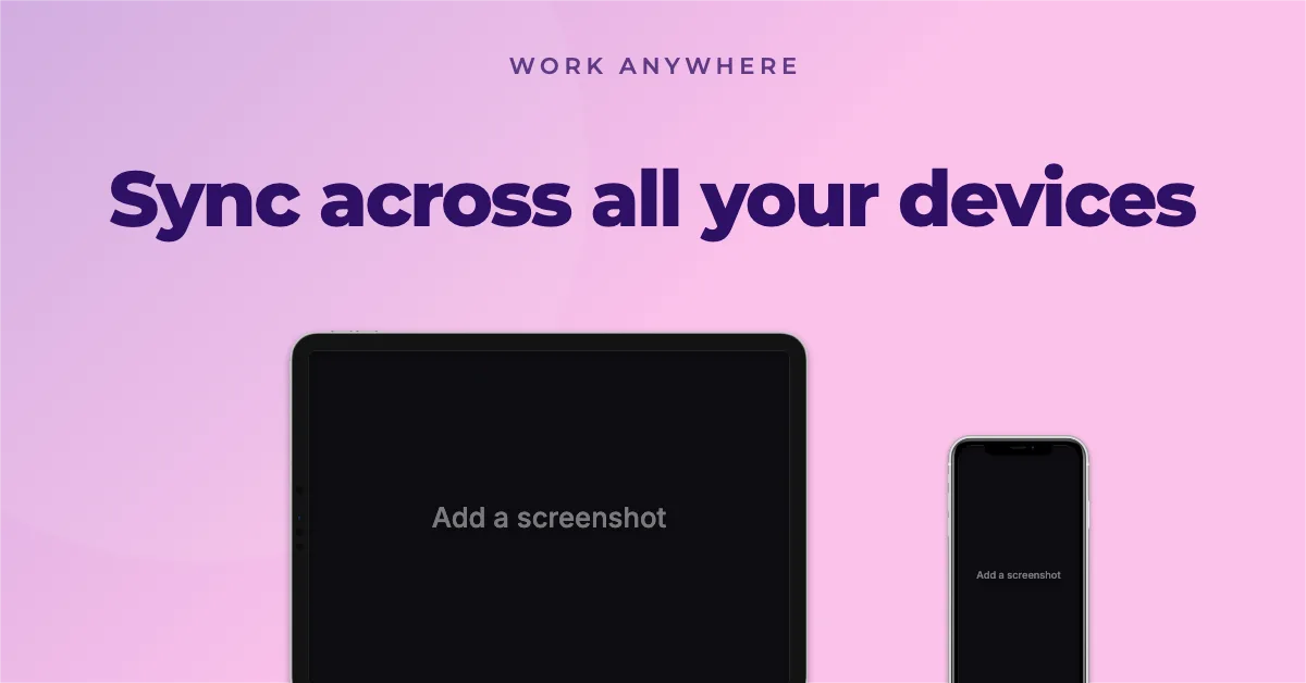 Facebook Post · Tablet + phone template preview