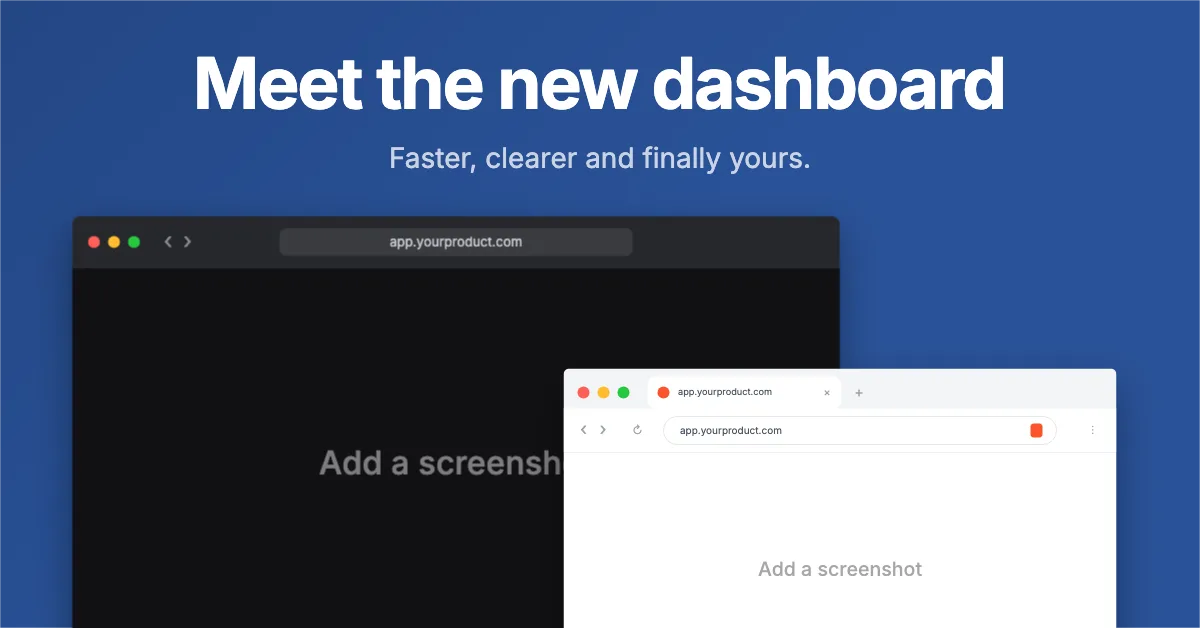 Facebook Post · Two windows template preview