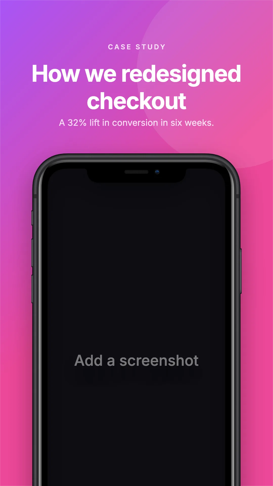 Facebook Story · Phone hero template preview