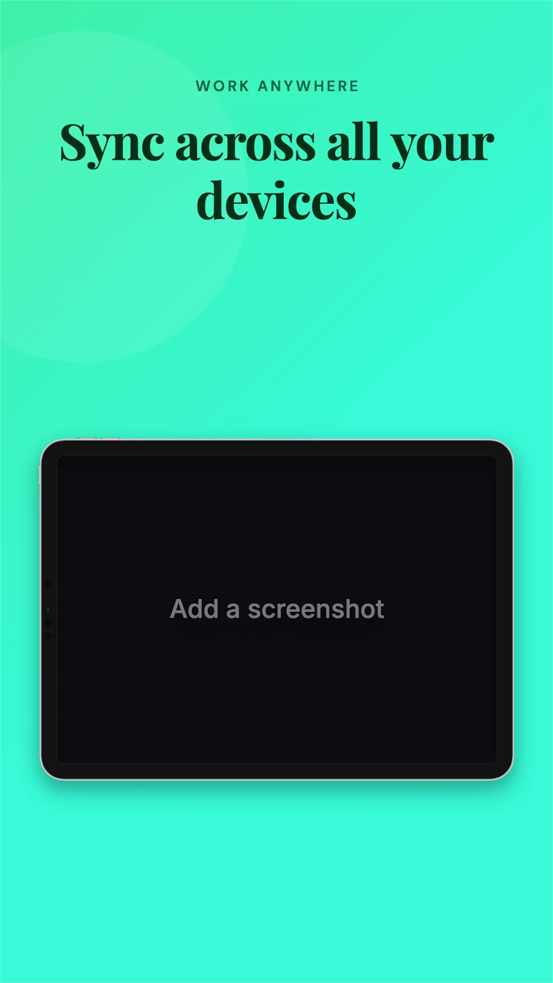 Facebook Story · Tablet template preview