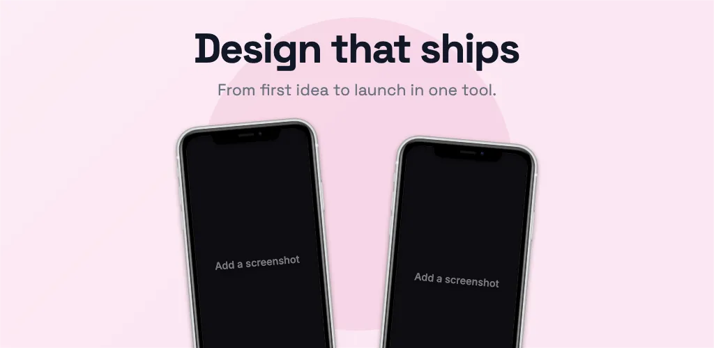 Google Play Feature graphic · Two phones template preview
