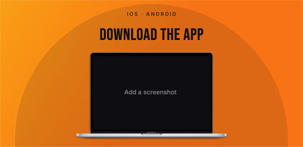 Google Play Feature graphic · Laptop template preview