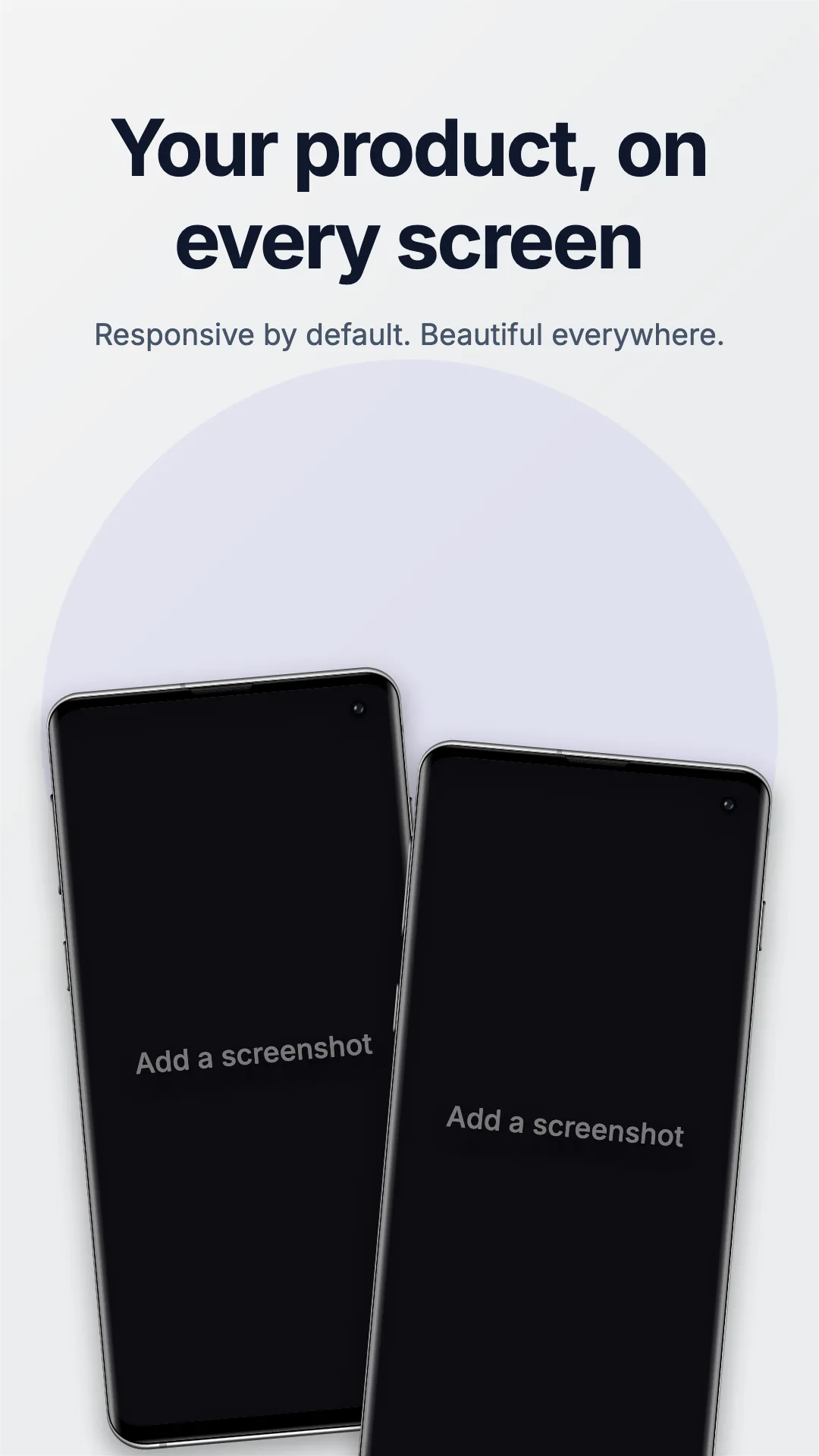 Instagram Reel cover · Two phones template preview