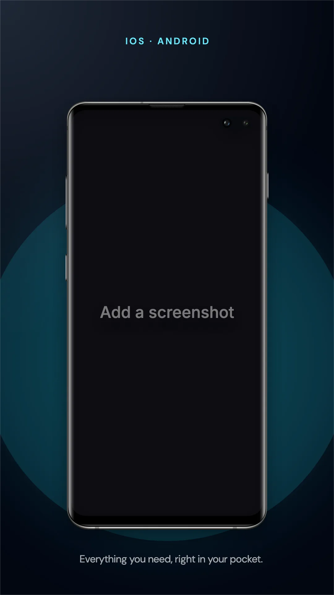 Instagram Reel cover · Minimal template preview
