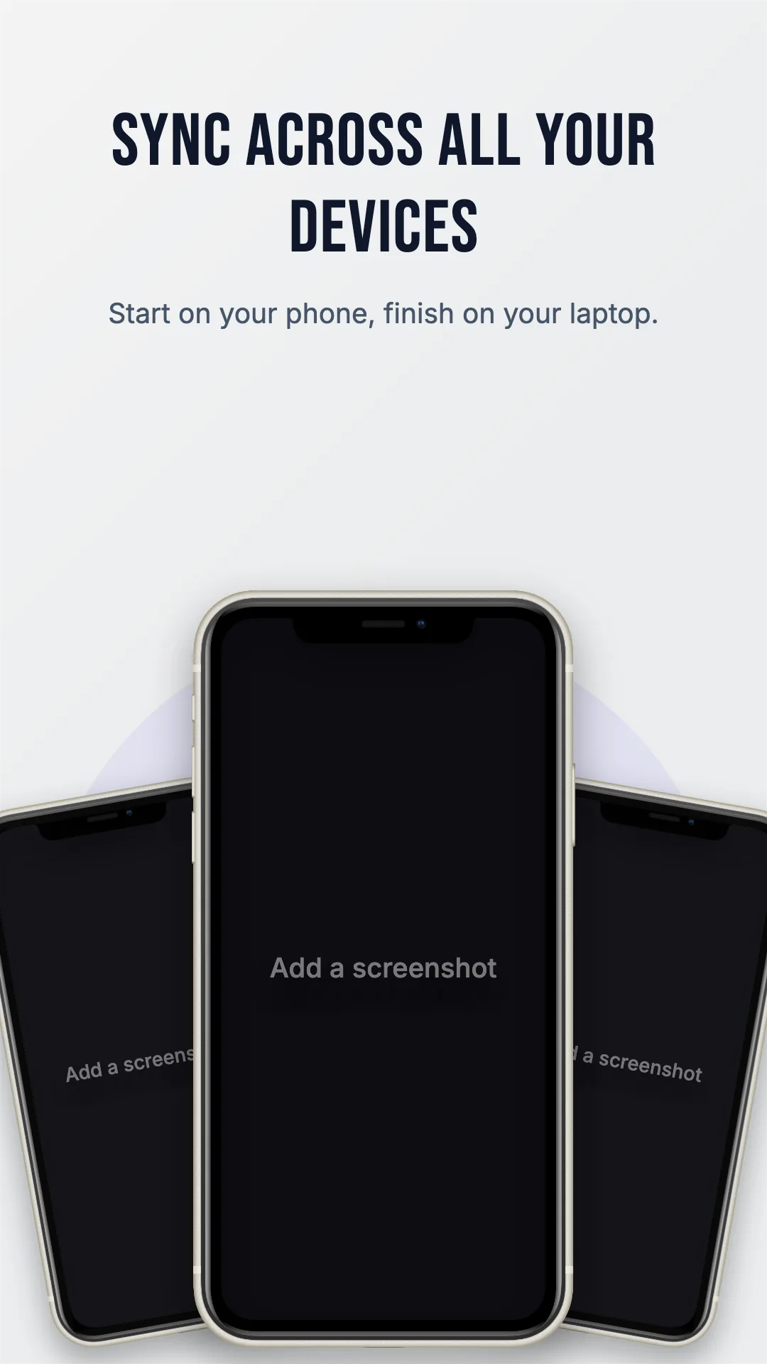 Instagram Reel cover · Three phones template preview