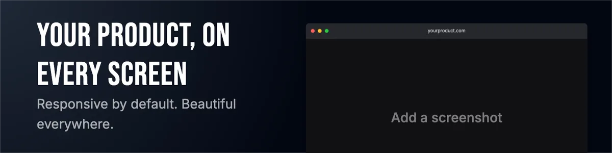 LinkedIn Banner · Browser window template preview