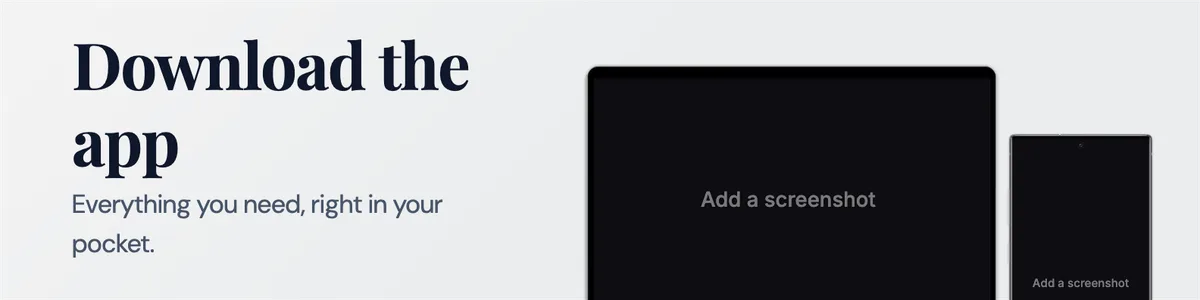 LinkedIn Banner · Laptop + phone template preview