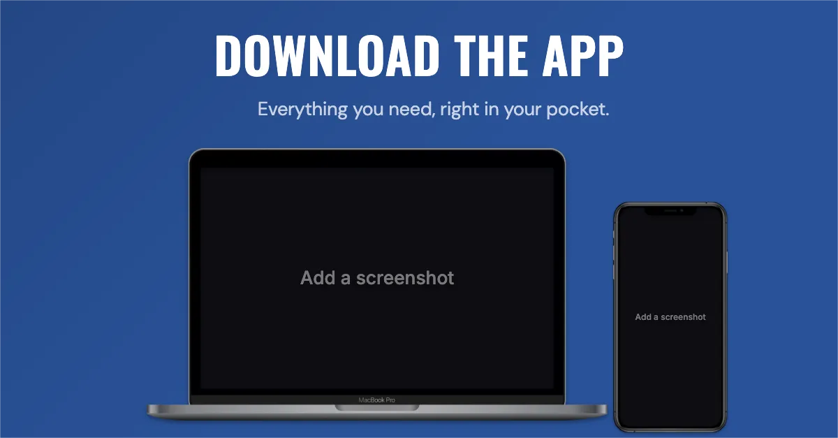 LinkedIn Post · Laptop + phone template preview