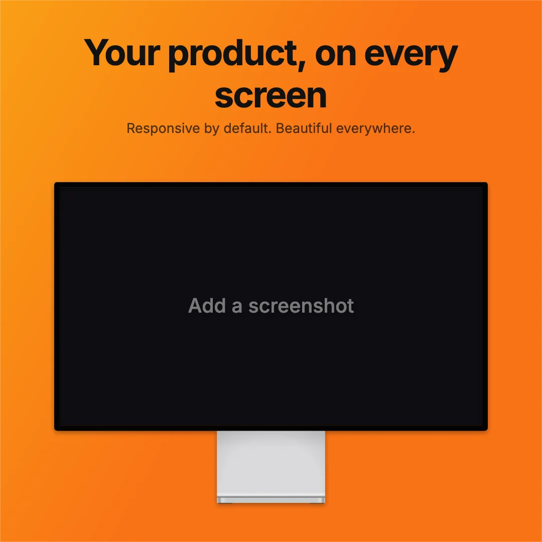LinkedIn Square · Desktop template preview