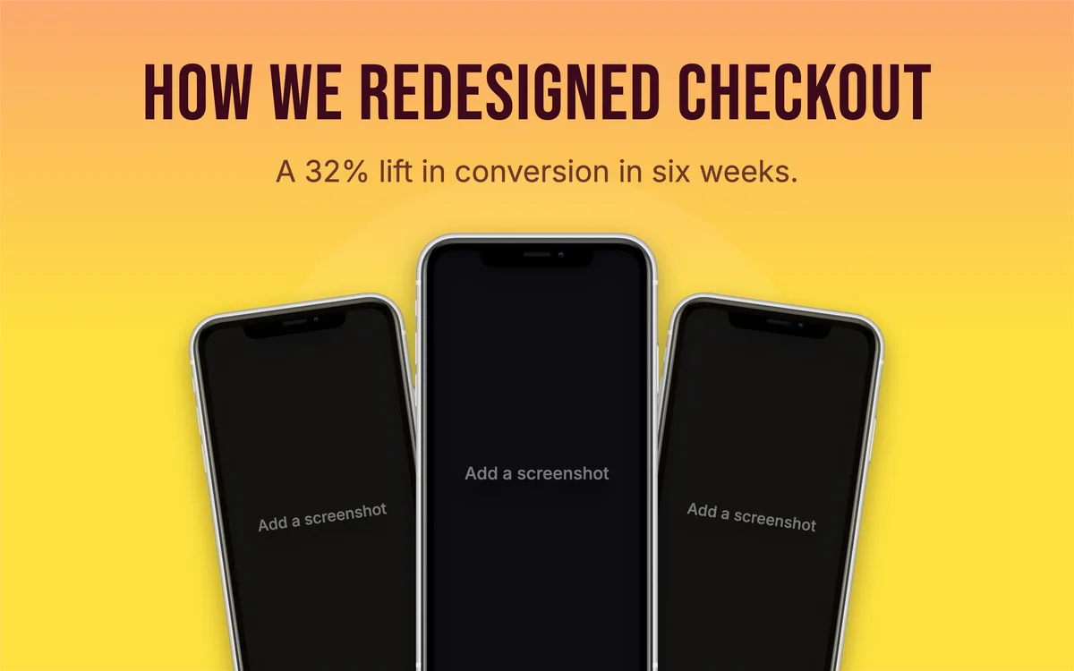Mac App Store Screenshot · Three phones template preview