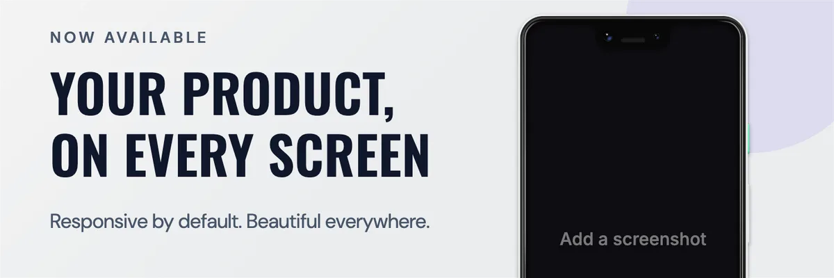 Mastodon Header · Phone hero template preview