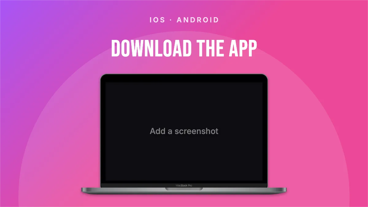 Mastodon Post · Laptop template preview
