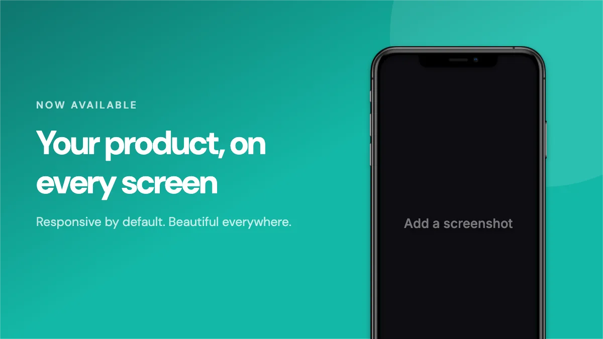 Mastodon Post · Phone hero template preview