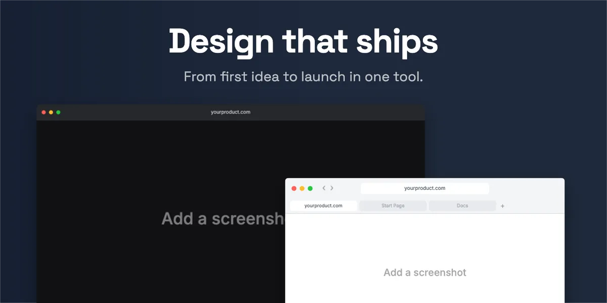 Medium Cover · Two windows template preview
