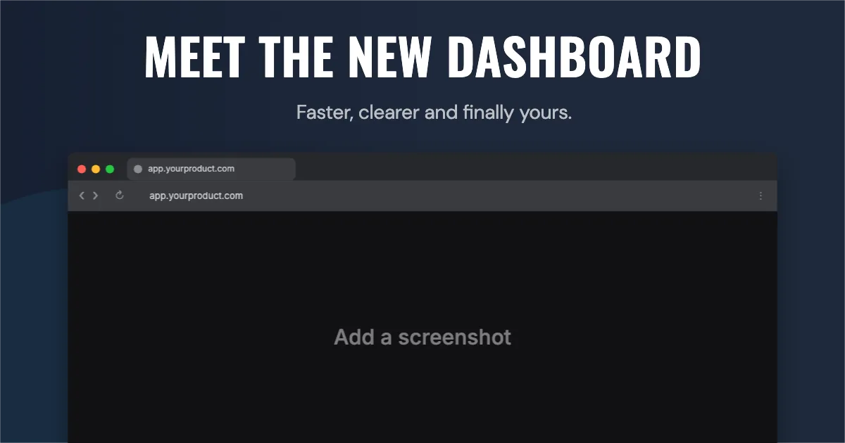 Open Graph Link preview · Browser window template preview