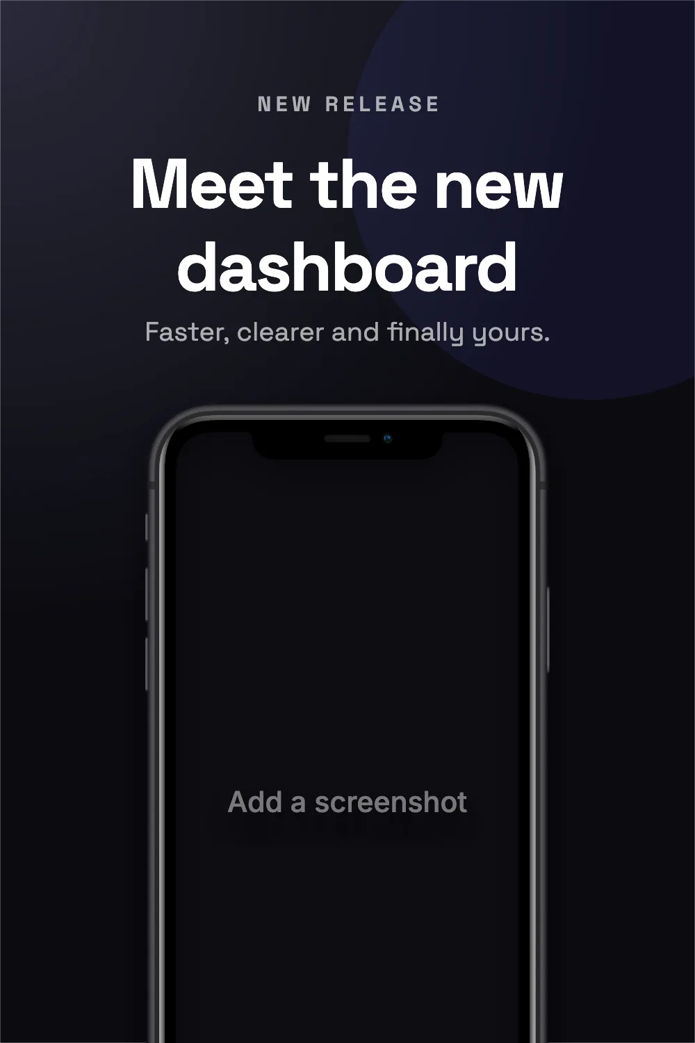 Pinterest Pin · Phone hero template preview