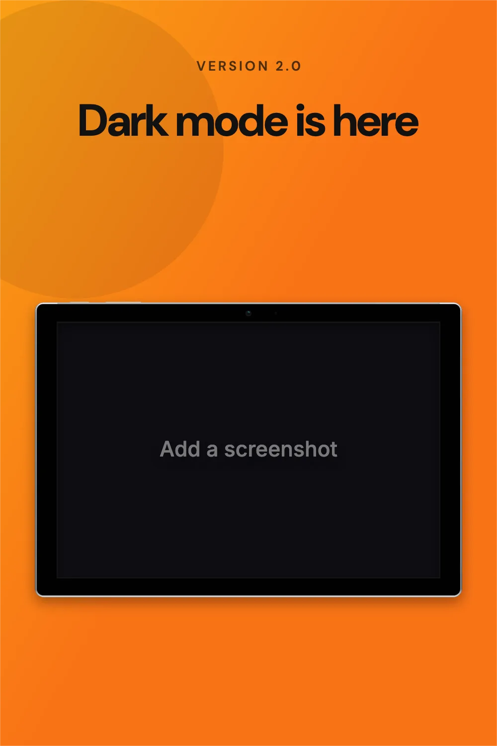 Pinterest Pin · Tablet template preview
