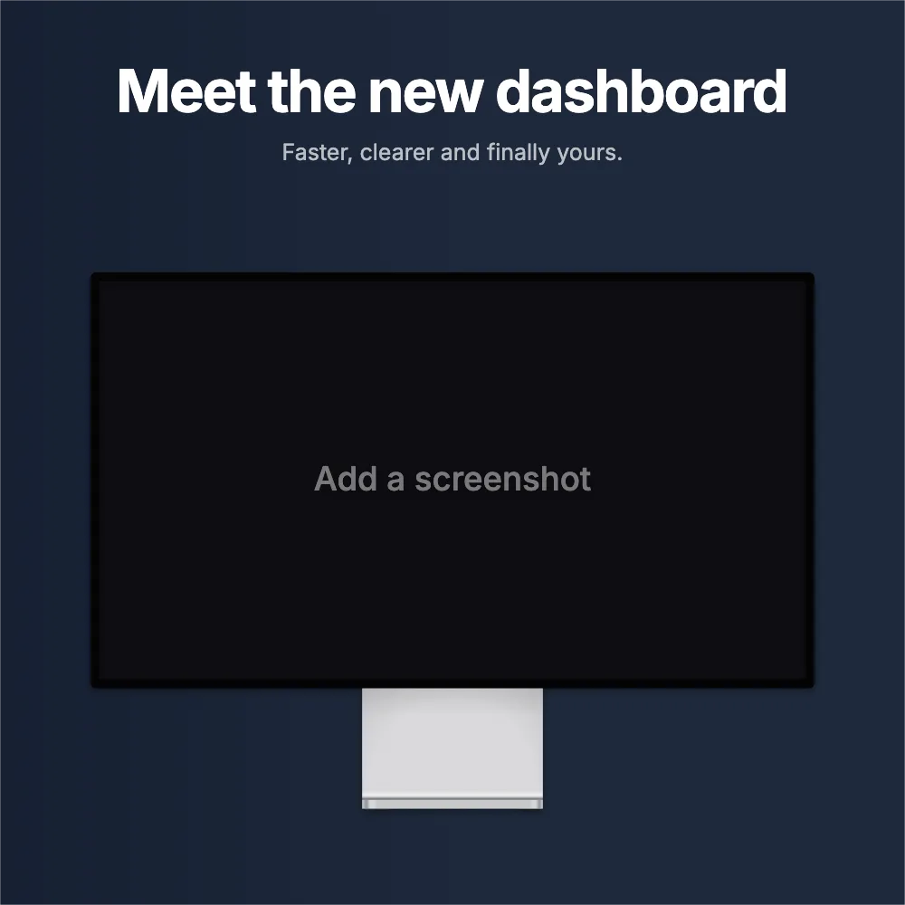 Pinterest Square pin · Desktop template preview