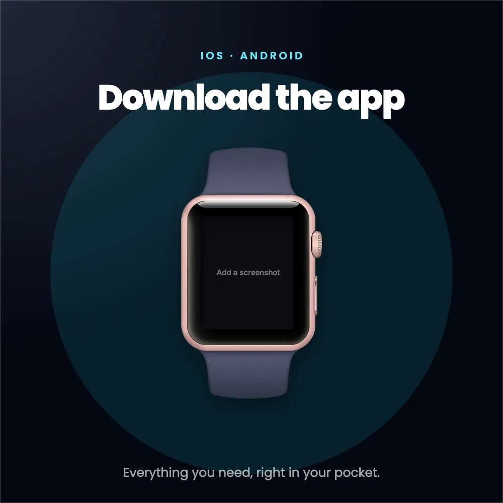 Pinterest Square pin · Watch template preview