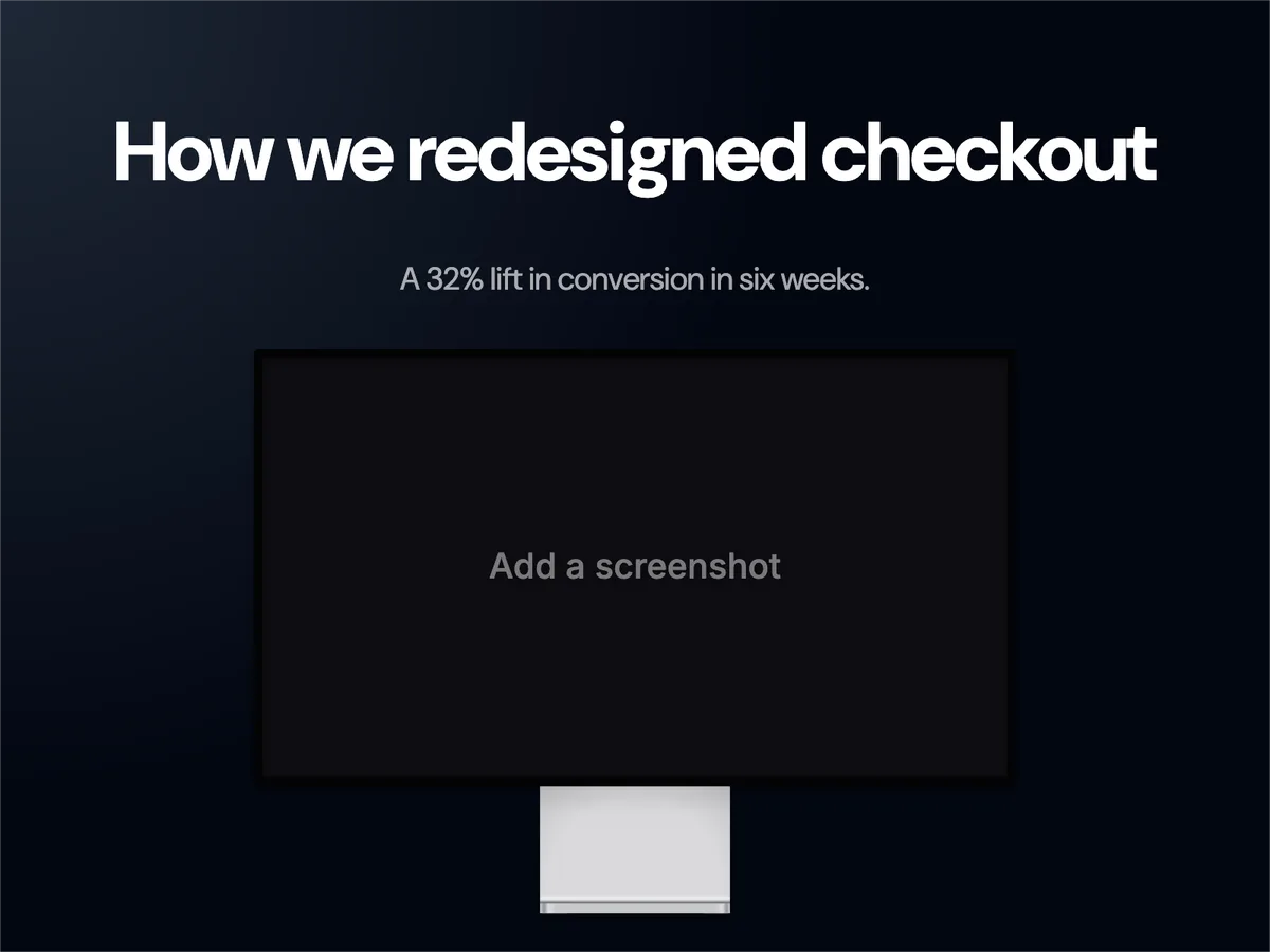 Presentation 4:3 slide · Desktop template preview