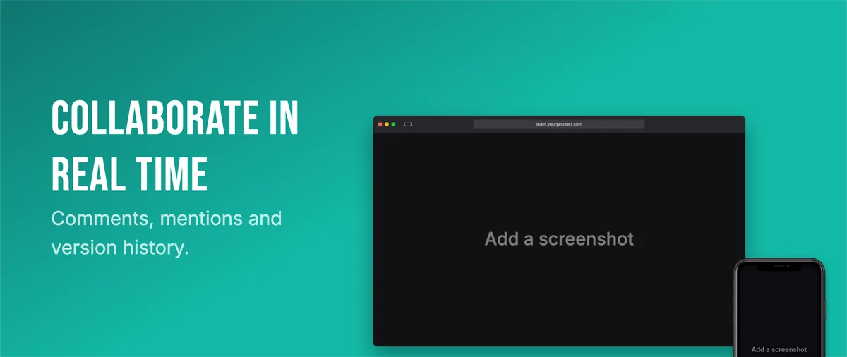 Presentation Ultrawide · Web + mobile template preview