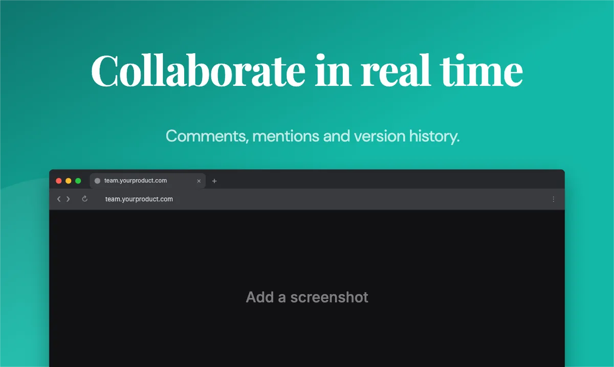 Product Hunt Gallery · Browser window template preview