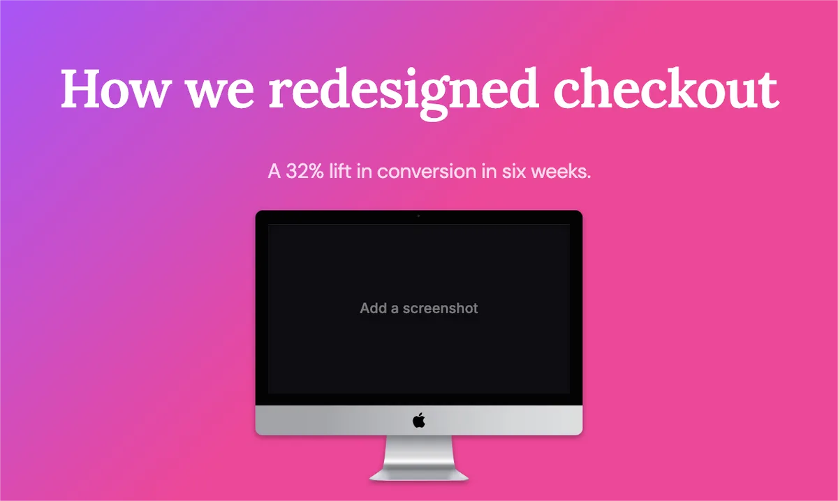 Product Hunt Gallery · Desktop template preview