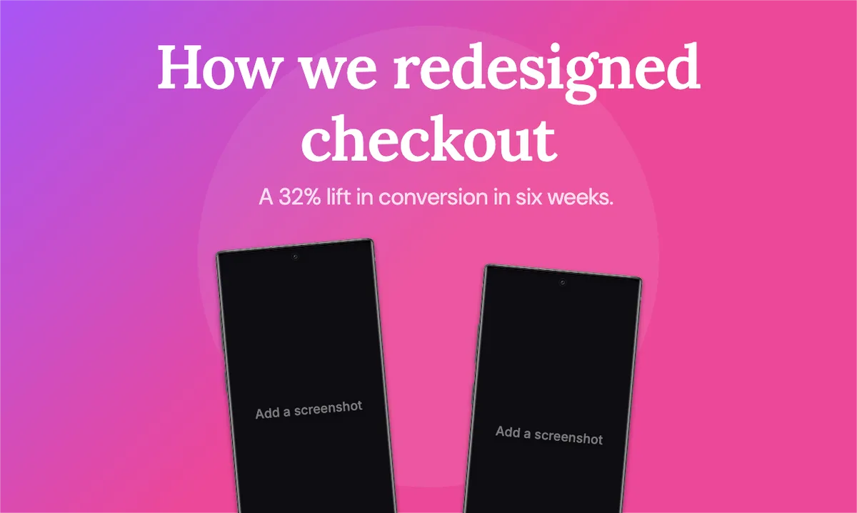 Product Hunt Gallery · Two phones template preview