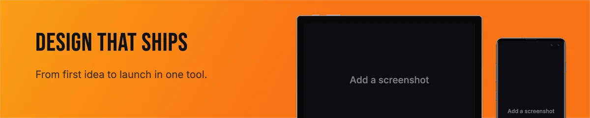 Reddit Banner · Laptop + phone template preview