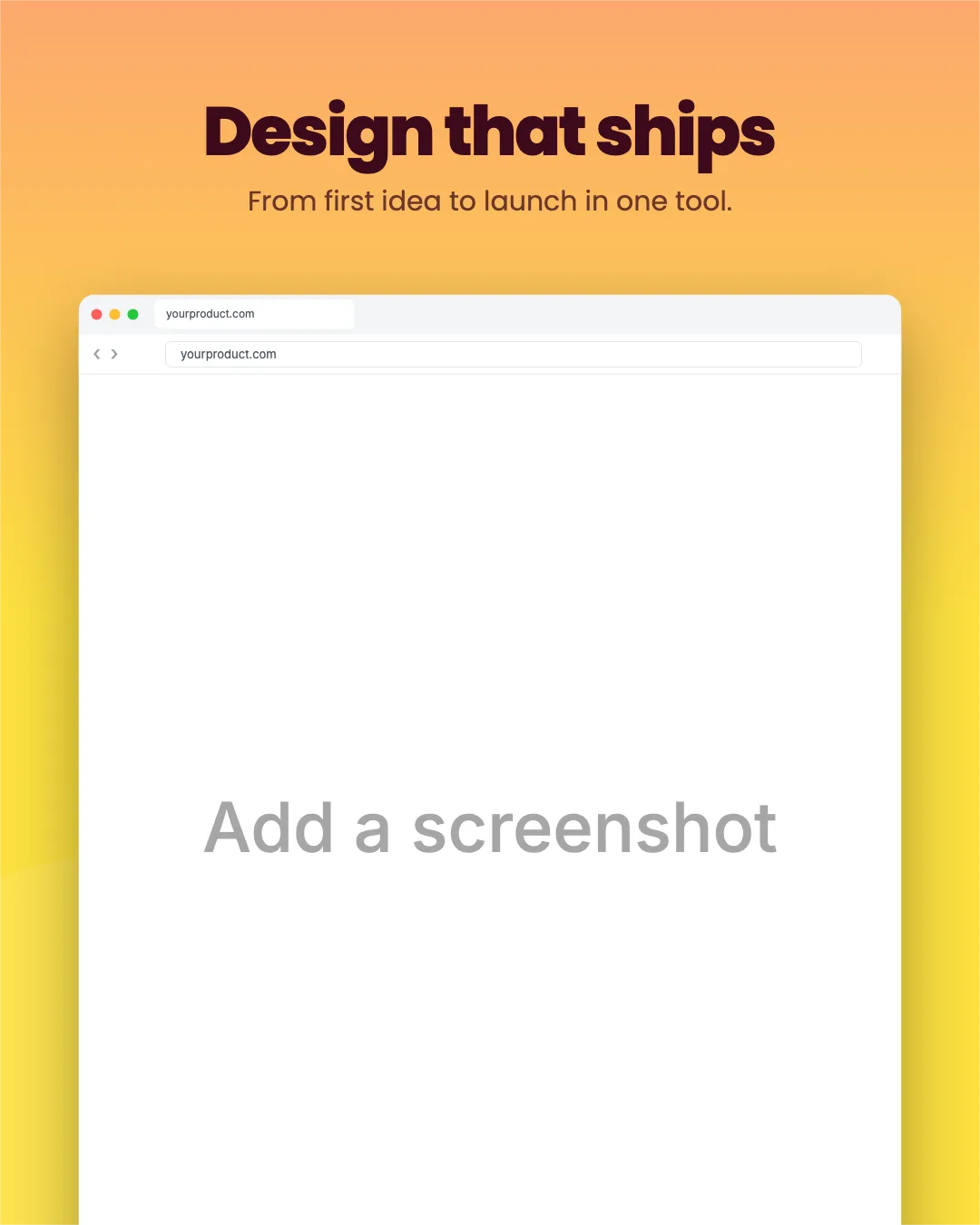 Threads Post · Browser window template preview